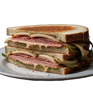 Homemade Reuben on Rye