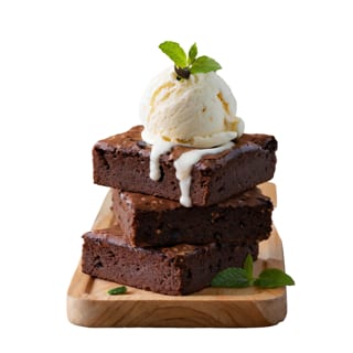 Brownie w/Ice Cream